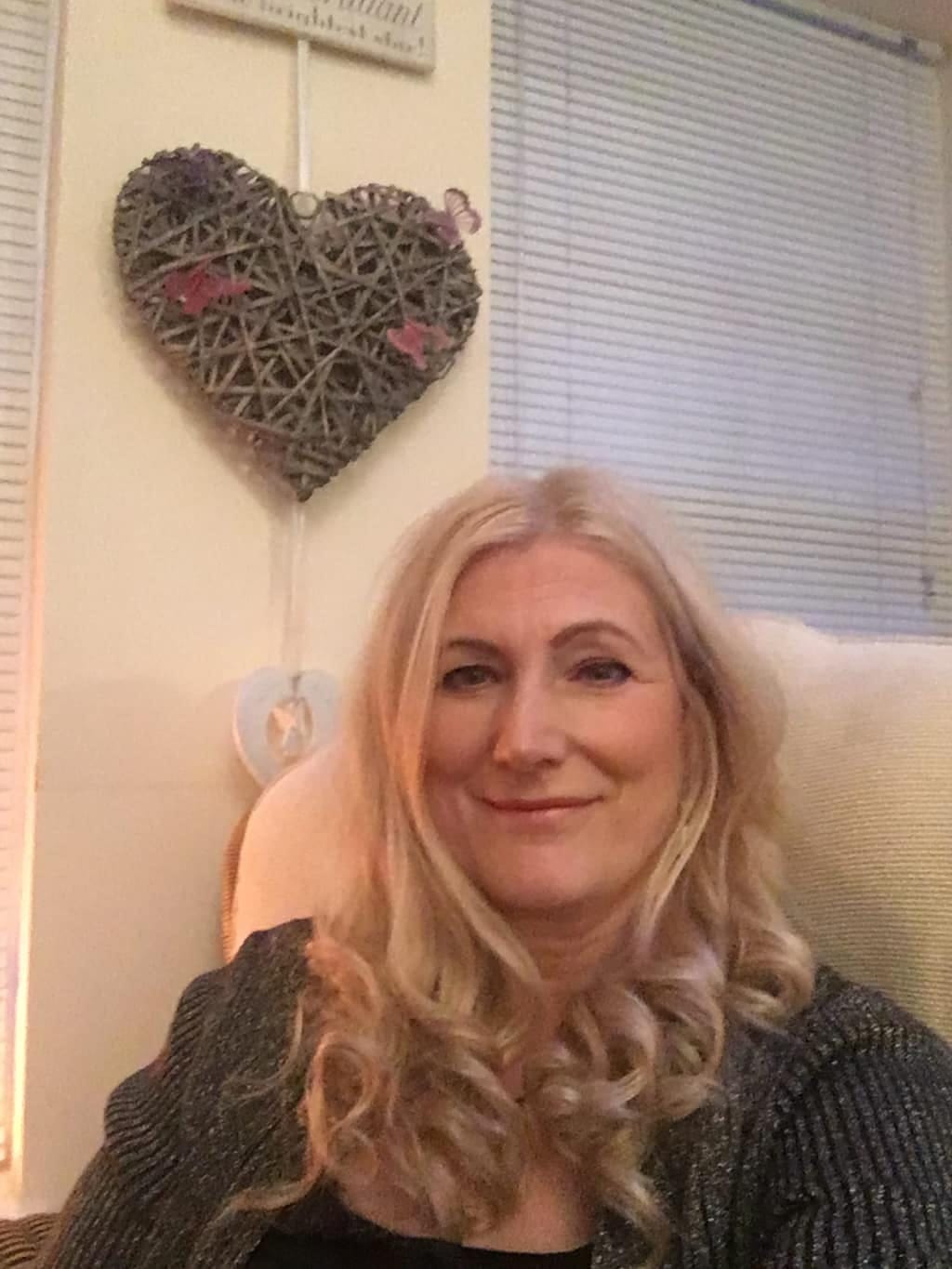 Hypnotherapy for Jesmond Sonya Hudson relaxing in her calm therapy room