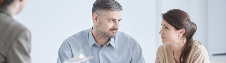 couple having hypnotherapy